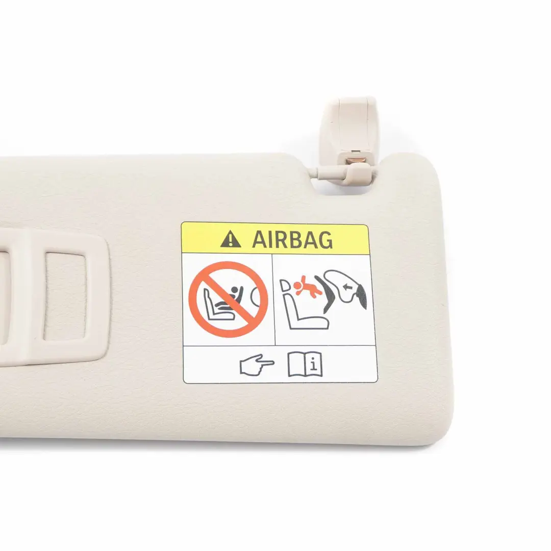 Parasol BMW F30 F31 F32 Espejo Izquierdo Embellecedor Panel Oyster para con número de pieza 7322293 Parasol BMW F30 F31 F32 Espejo Izquierdo Embellecedor Panel Oyster - SKU 7322293-2 - Número de pieza 7322293