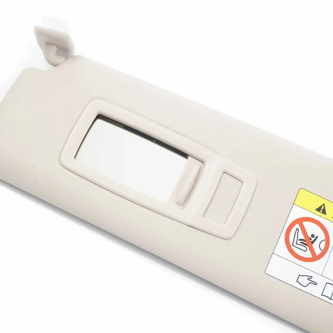 Parasol BMW F30 F31 F32 Espejo Izquierdo Embellecedor Panel Oyster para con número de pieza 7322293 Parasol BMW F30 F31 F32 Espejo Izquierdo Embellecedor Panel Oyster - SKU 7322293-2 - Número de pieza 7322293