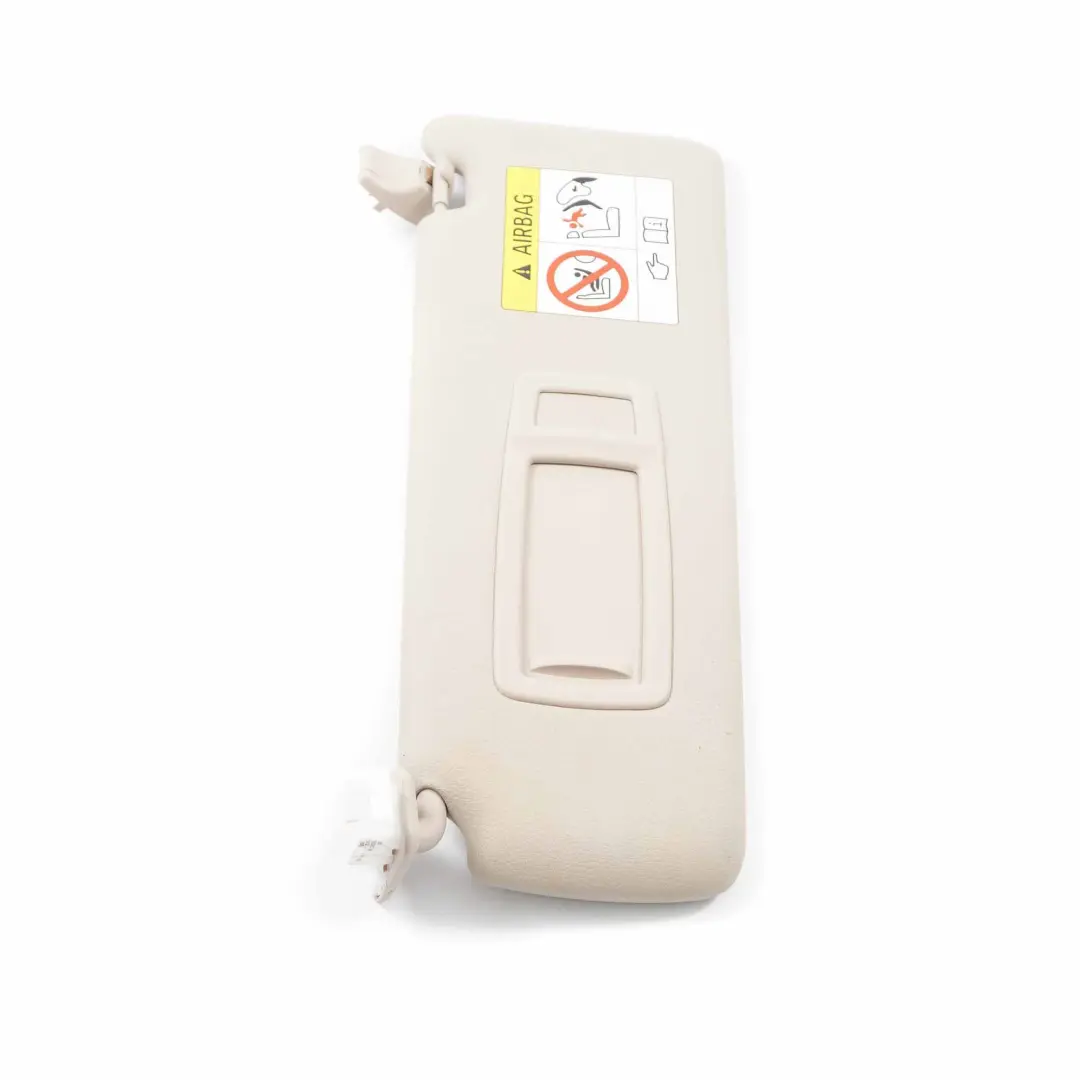  Sun Visor BMW F30 F31 F32 Mirror Illuminated Left N/S Trim Panel Oyster - SKU 7322293-2 - Part number 7322293