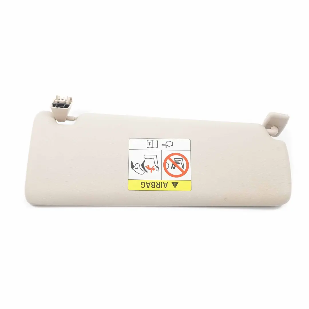 Pare soleil BMW F30 F31 F32 Rétroviseur Gauche Panneau garniture Oyster pour à propos du numéro de pièce 7322293 Pare soleil BMW F30 F31 F32 Rétroviseur Gauche Panneau garniture Oyster - SKU 7322293-2 - Numéro de pièce 7322293