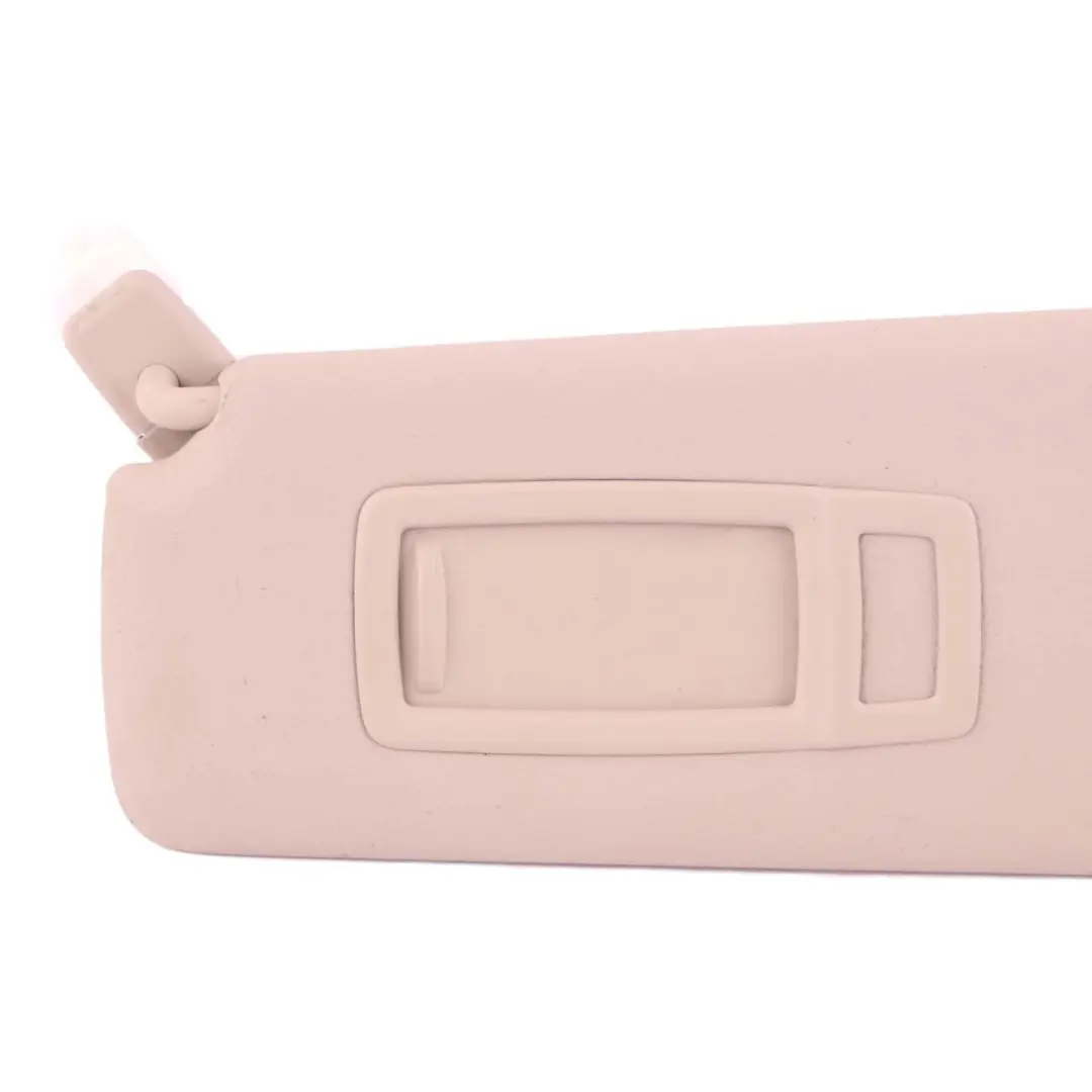 Sun Visor Mirror Illuminated Left N/S Oyster to BMW F30 F31 LCI with Part number 7322293 BMW F30 F31 LCI Sun Visor Mirror Illuminated Left N/S Oyster - SKU 7322293 - Part number 7322293