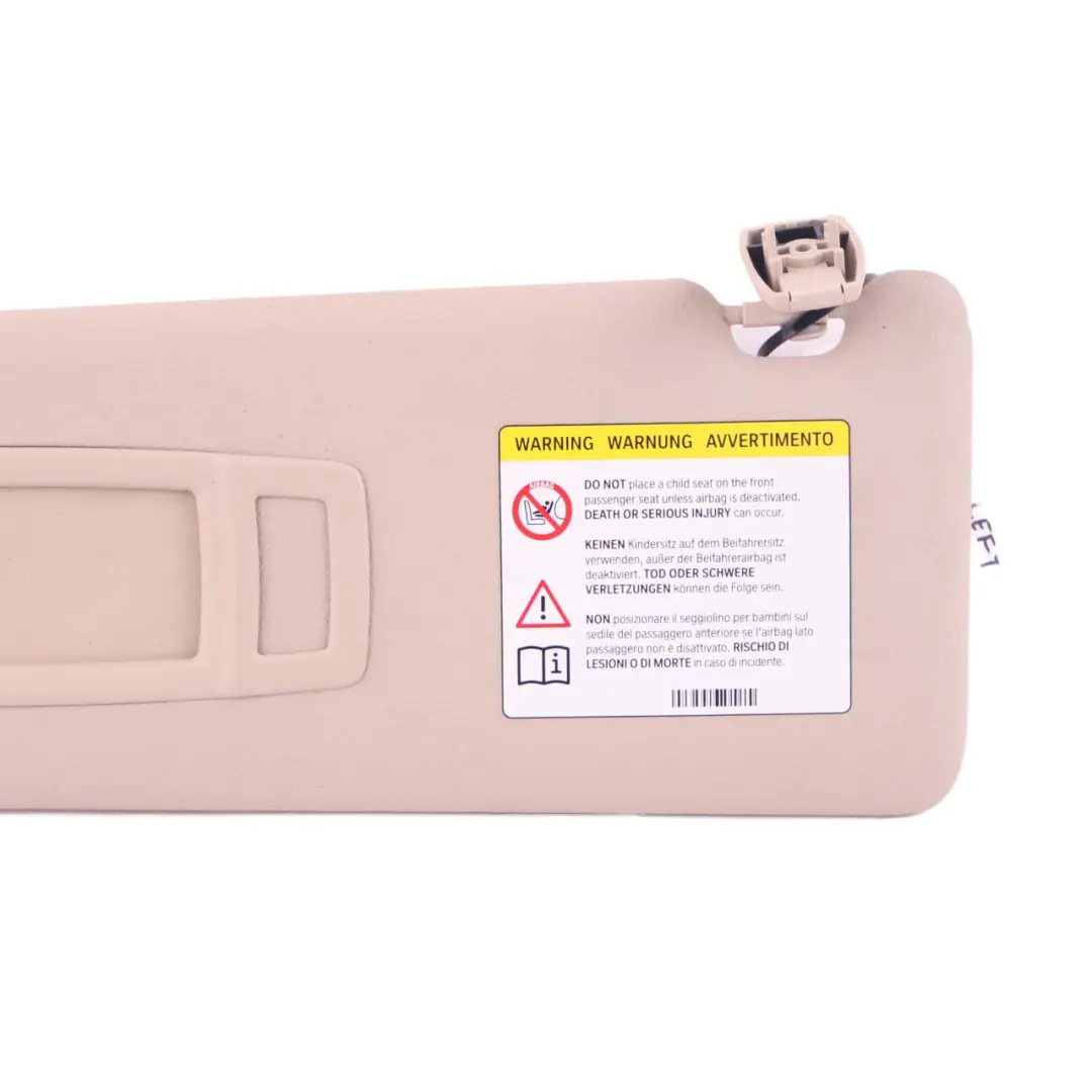 Rétroviseur De Pare-soleil Illuminé Gauche N/S Oyster pour BMW F30 F31 LCI à propos du numéro de pièce 7322293 BMW F30 F31 LCI Rétroviseur De Pare-soleil Illuminé Gauche N/S Oyster - SKU 7322293 - Numéro de pièce 7322293