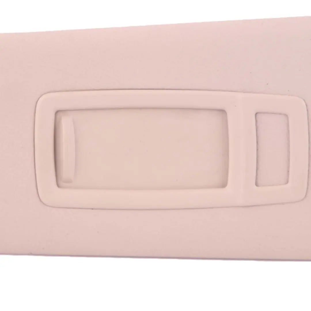 Sun Visor Mirror Illuminated Left N/S Oyster to BMW F30 F31 LCI with Part number 7322293 BMW F30 F31 LCI Sun Visor Mirror Illuminated Left N/S Oyster - SKU 7322293 - Part number 7322293