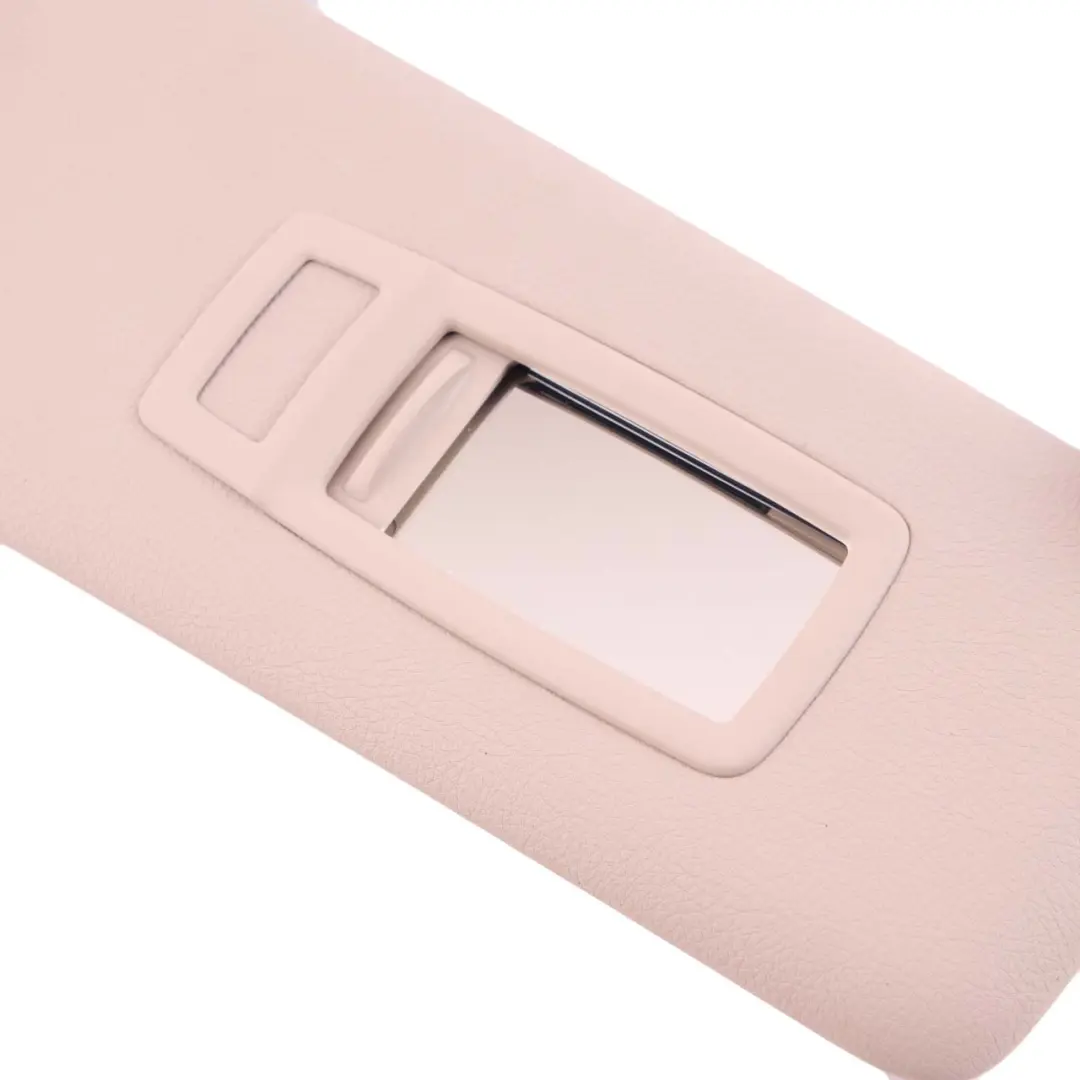 BMW F30 F31 LCI Sun Visor Mirror Illuminated Right O/S Oyster - SKU 7322294 - Part number 7322294
