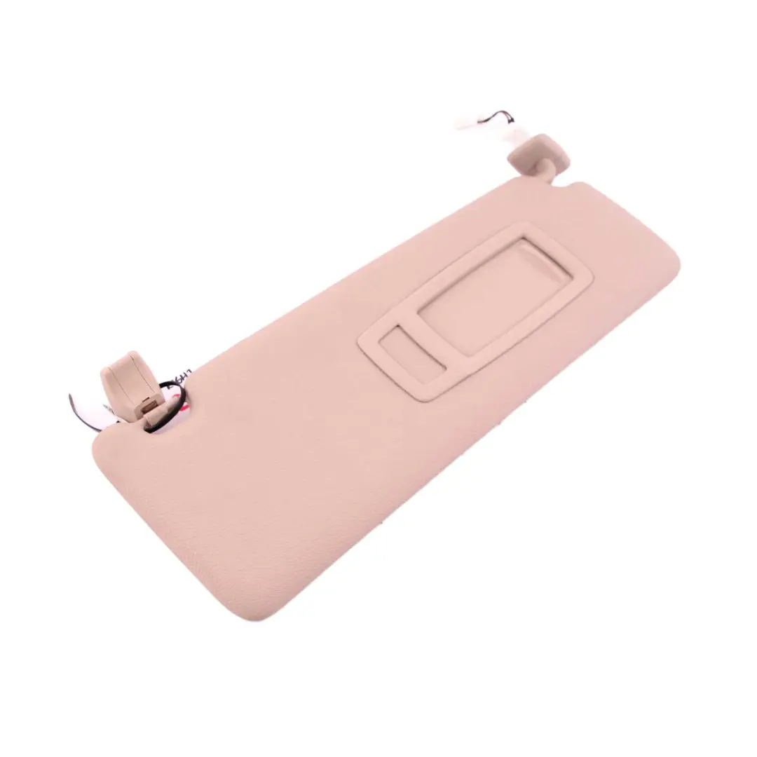 BMW F30 F31 LCI Sun Visor Mirror Illuminated Right O/S Oyster - SKU 7322294 - Part number 7322294