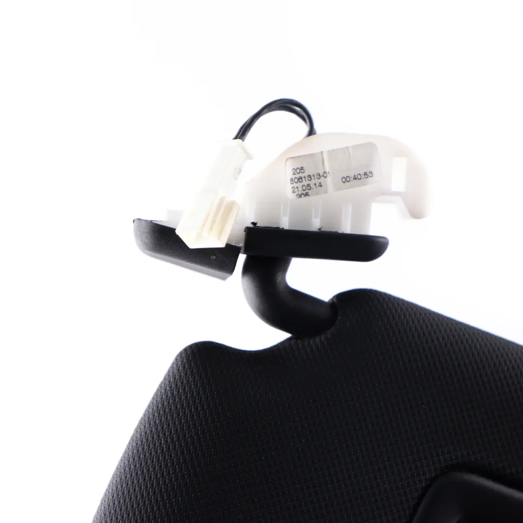 Visiera Specchio parasole sinistro Antracite per BMW F30 F31 F32 LCI con numero di parte 7322295 BMW F30 F31 F32 LCI Visiera Specchio parasole sinistro Antracite - SKU 7322295-2 - Numero di parte 7322295