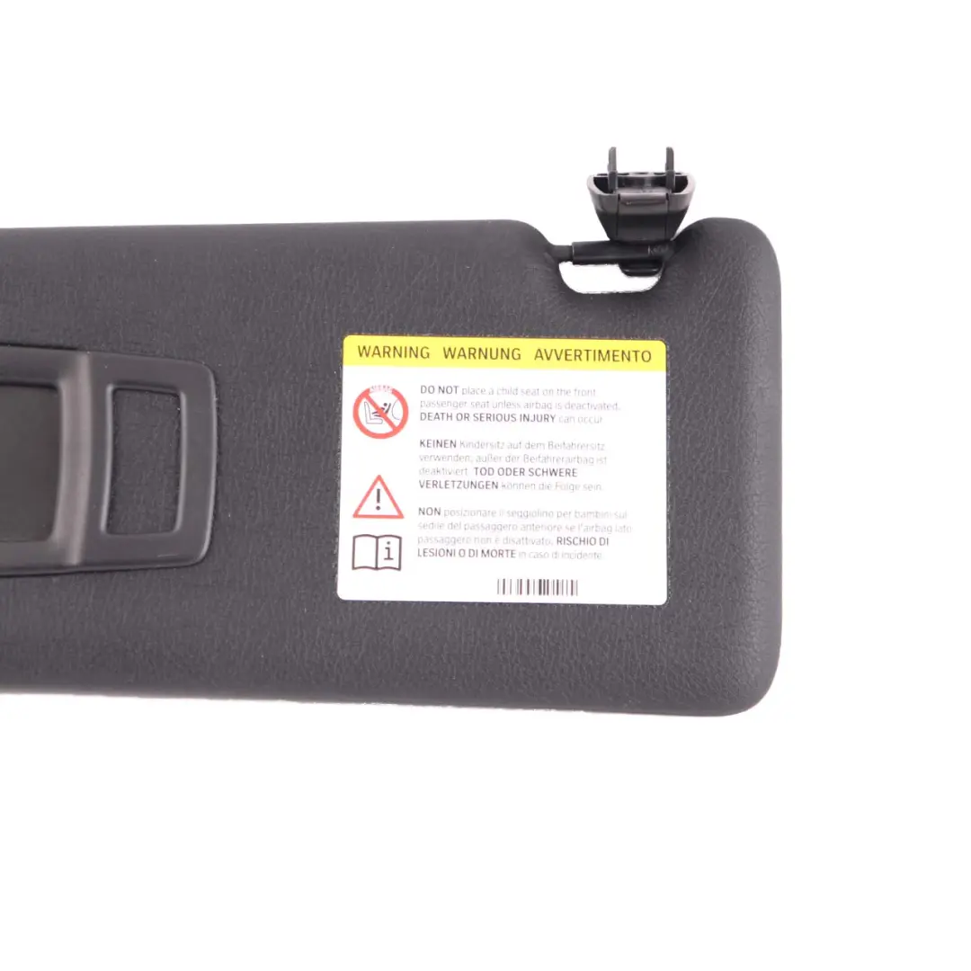  Parasole BMW F30 F31 LCI Specchio Illuminato Sinistro Nero - SKU 7322295 - Numero di parte 7322295
