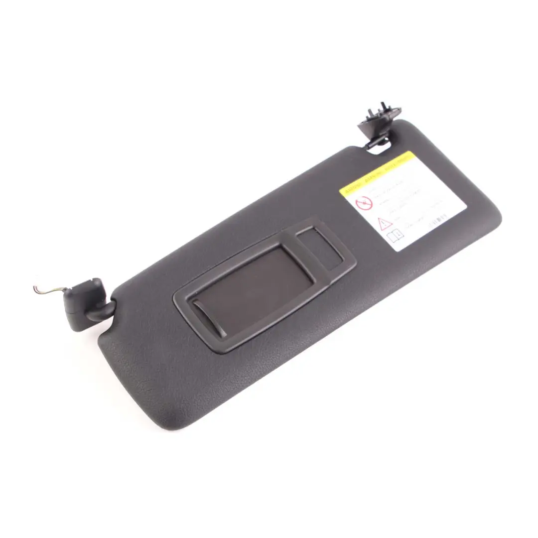  Sun Visor BMW F30 F31 LCI Mirror Illuminated Left N/S Black - SKU 7322295 - Part number 7322295
