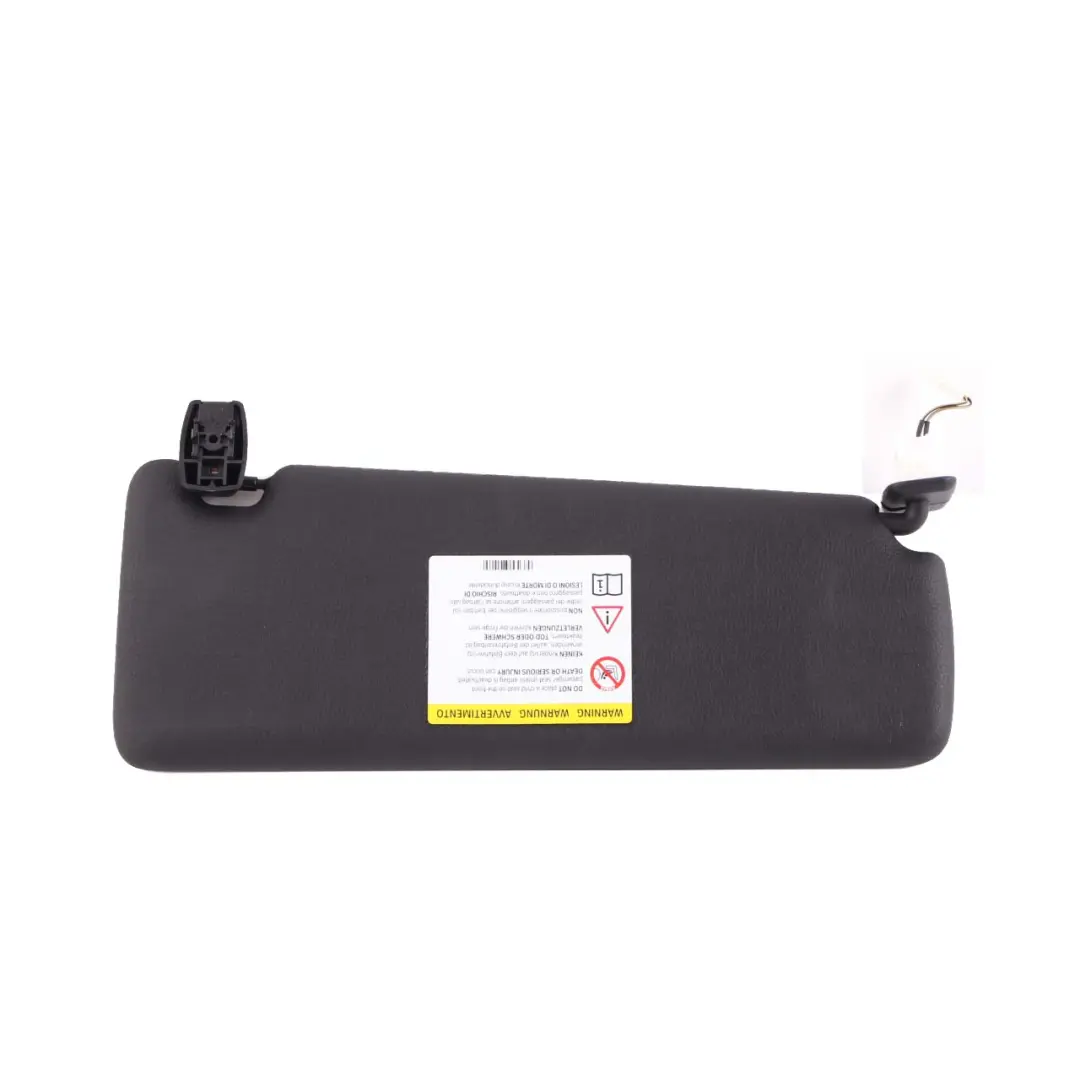  Sun Visor BMW F30 F31 LCI Mirror Illuminated Left N/S Black - SKU 7322295 - Part number 7322295
