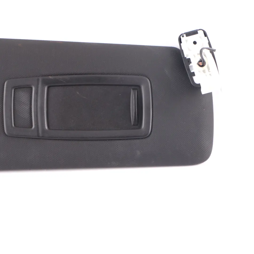 BMW F30 F31 F32 F36 Sun Visor With Mirror Right O/S Black Anthracite - SKU 7322296-2 - Part number 7322296