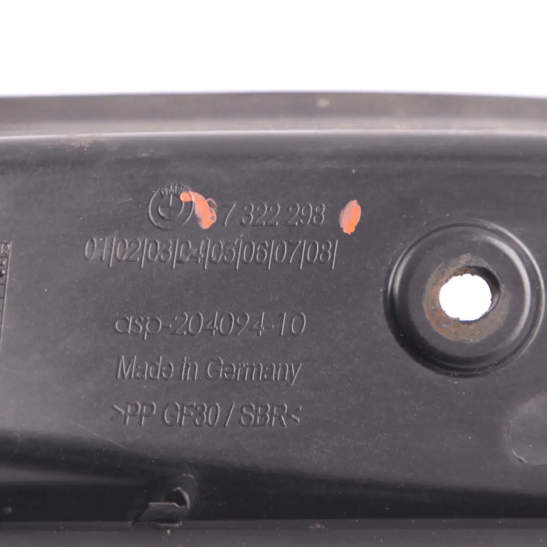  Tapa de canaleta de agua BMW F36 trasera derecha Embellecedor del riel - SKU 7322298 - Número de pieza 7322298