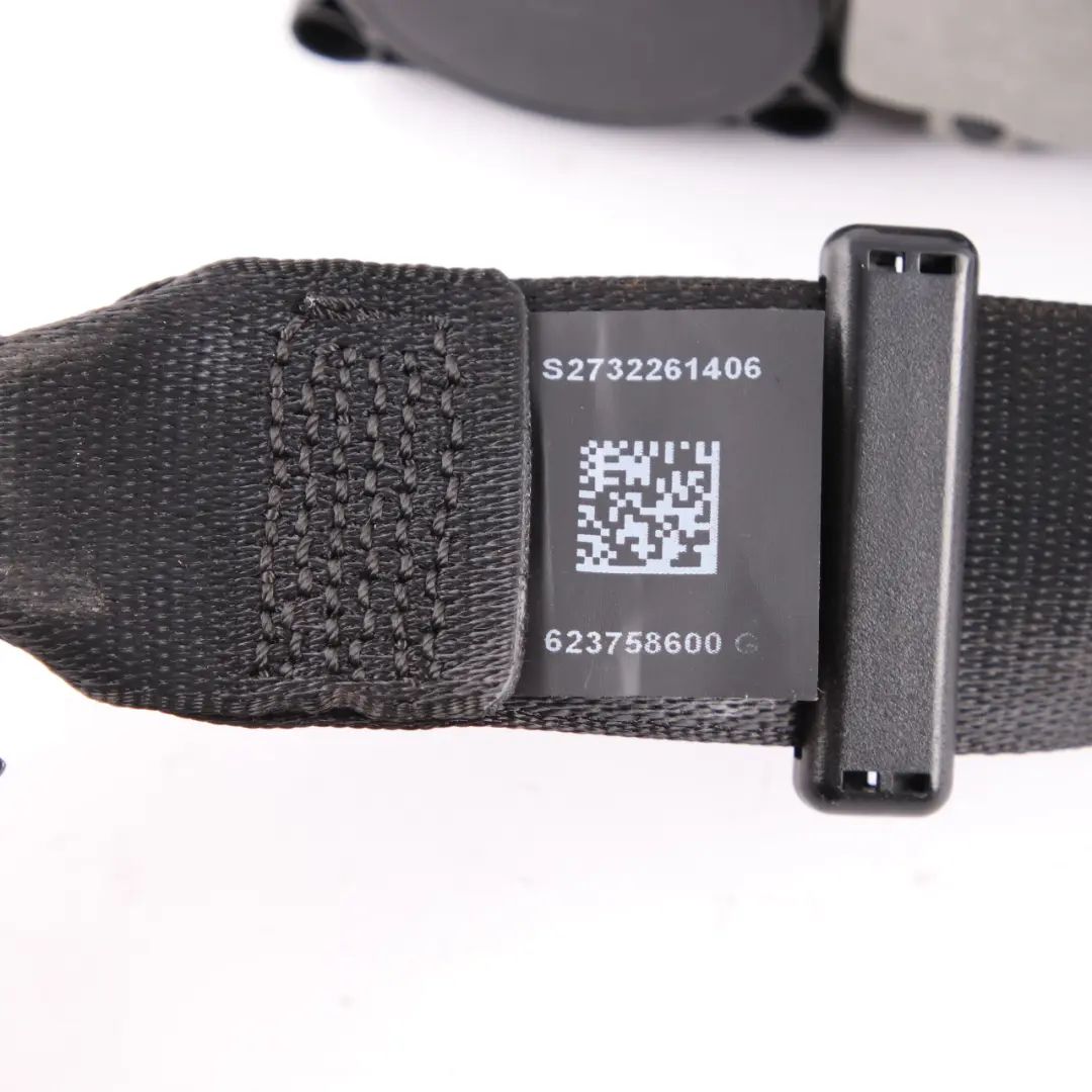 Belt BMW F10 F11 Upper Seatbelt Front Right O/S Rema Black to Seat with Part number 7322614 Seat Belt BMW F10 F11 Upper Seatbelt Front Right O/S Rema Black - SKU 7322614 - Part number 7322614