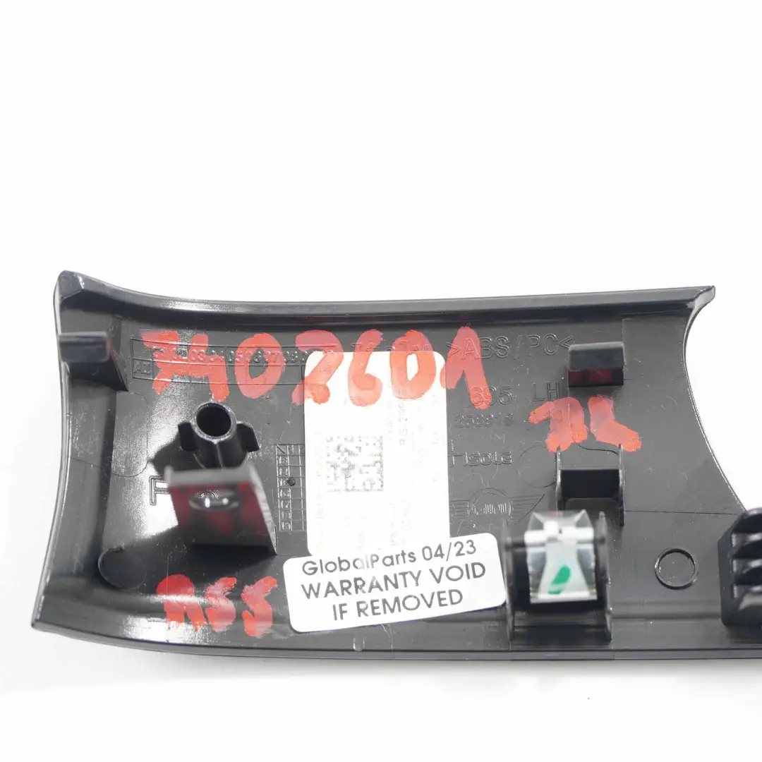Mini F55 Listwa Osłona Klamki Drzwi Lewy Tył - SKU 7322695 - Numer Części 7322695