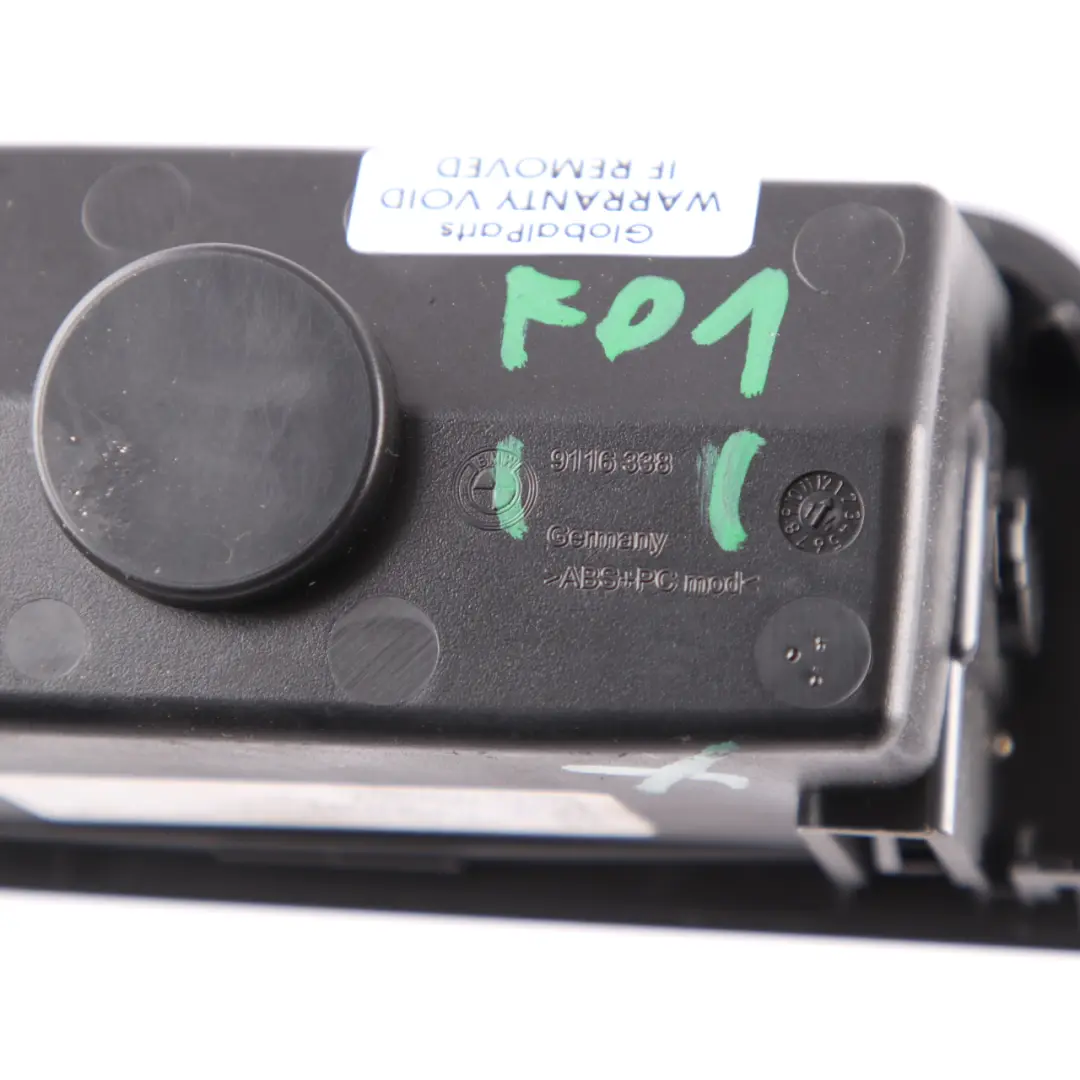 BMW F01 F02 LCI Window Switch Lifter Rear Right Door Card Ashtray Finisher Black - SKU 7322870 - Part number 7322870