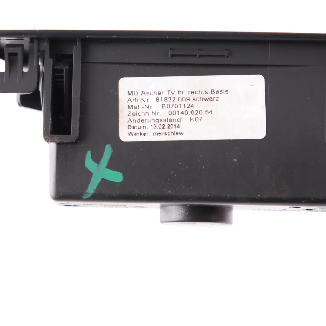 BMW F01 F02 LCI Window Switch Lifter Rear Right Door Card Ashtray Finisher Black - SKU 7322870 - Part number 7322870