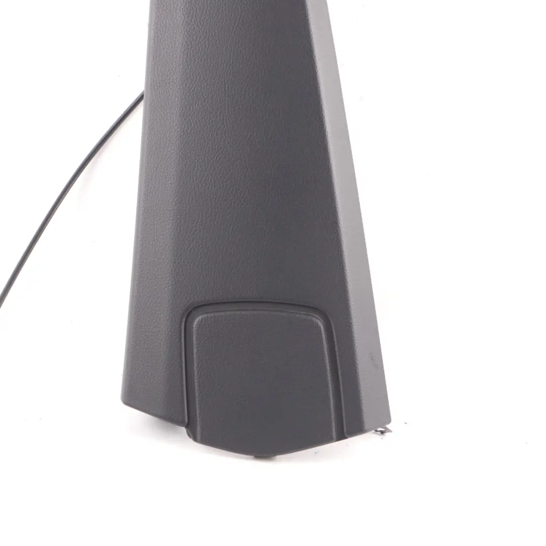 BMW F23 Cabrio Rear Right O/S Side Lateral Trim Panel Upper Cover Black - SKU 7322912-1 - Part number 7322912