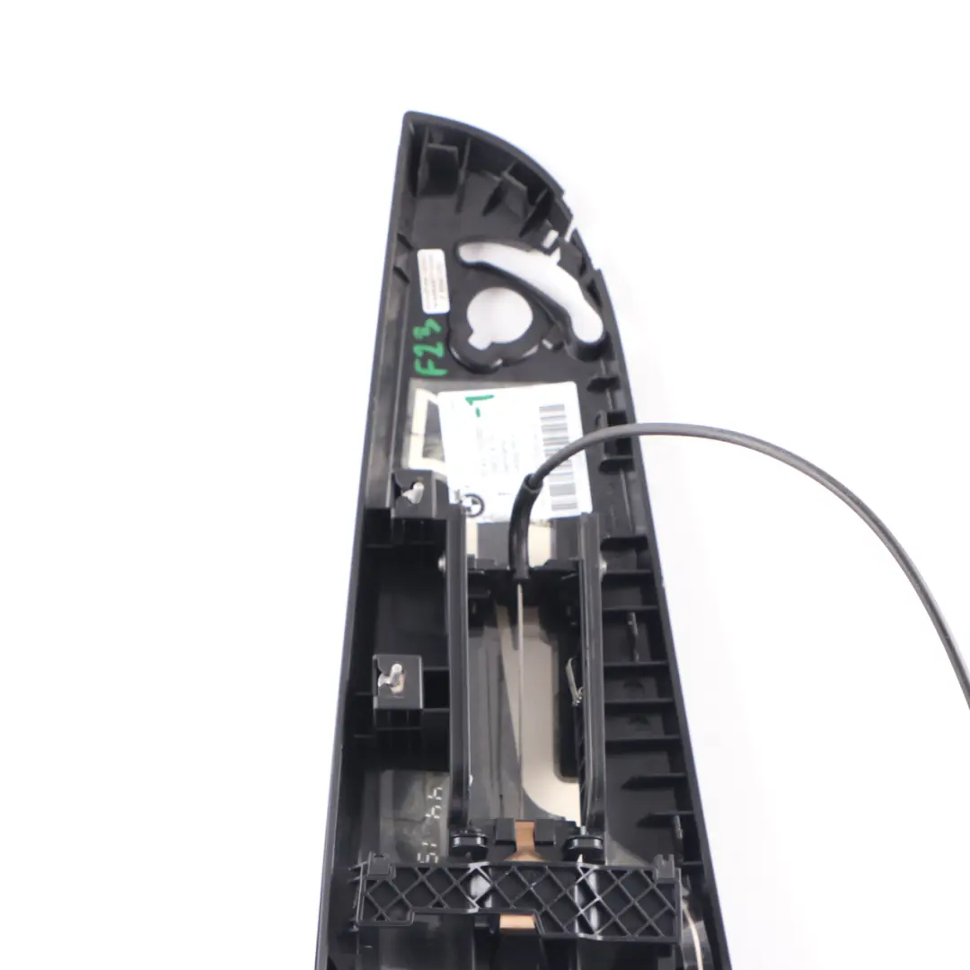 Right O/S Side Lateral Trim Panel Upper Cover Black to BMW F23 Cabrio Rear with Part number 7322912 BMW F23 Cabrio Rear Right O/S Side Lateral Trim Panel Upper Cover Black - SKU 7322912-1 - Part number 7322912