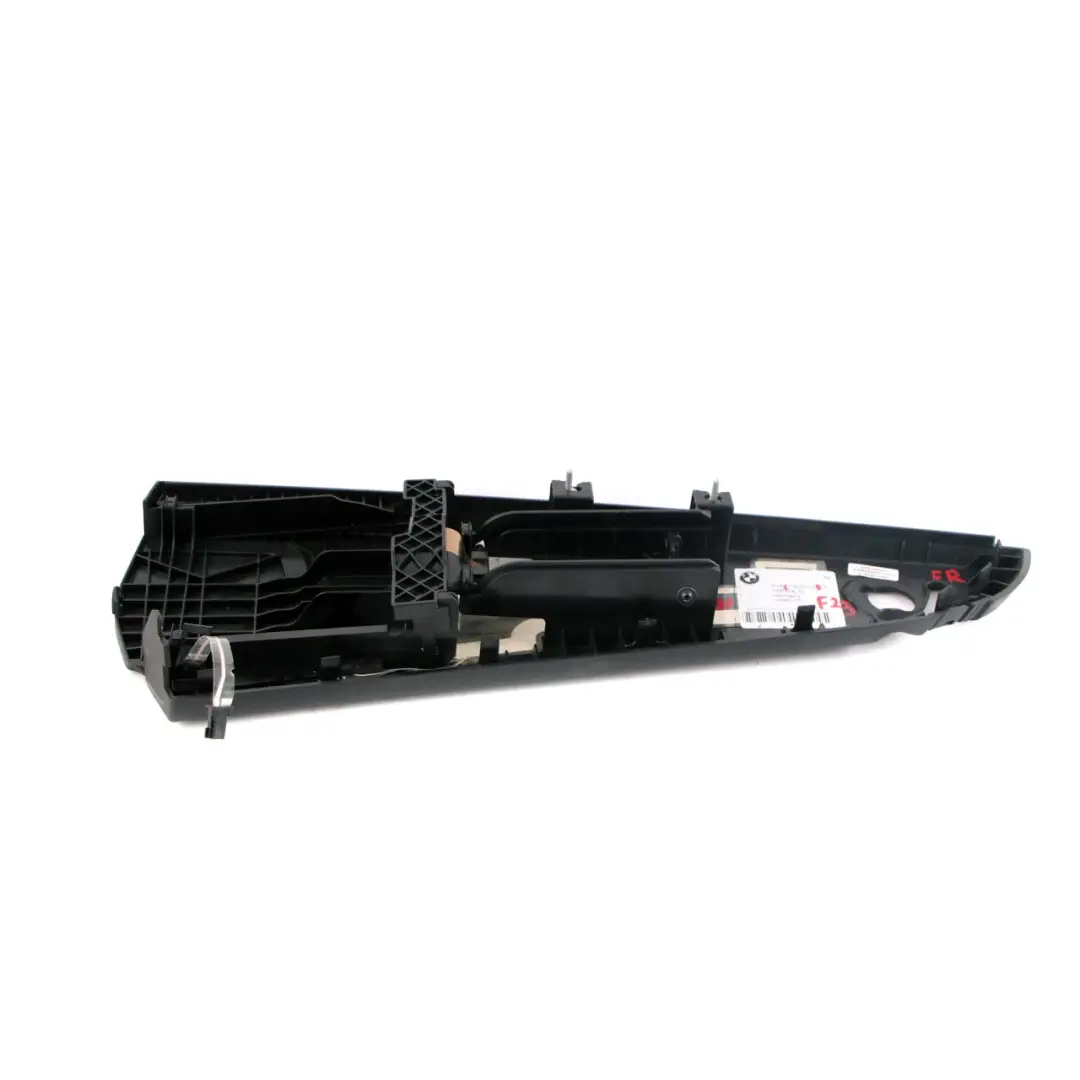 Right O/S Side Lateral Trim Panel Upper Covering Black to BMW 2 F23 Cabrio Rear with Part number 7322912 BMW 2 F23 Cabrio Rear Right O/S Side Lateral Trim Panel Upper Covering Black - SKU 7322912 - Part number 7322912