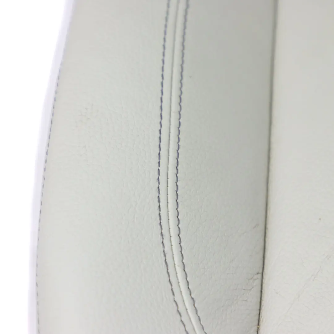 Siège avant M Sport gauche Cuir Boston Perl Gris Contrast Bleu pour BMW E88 à propos du numéro de pièce 7323009 BMW E88 Siège avant M Sport gauche Cuir Boston Perl Gris Contrast Bleu - SKU 7323009 - Numéro de pièce 7323009