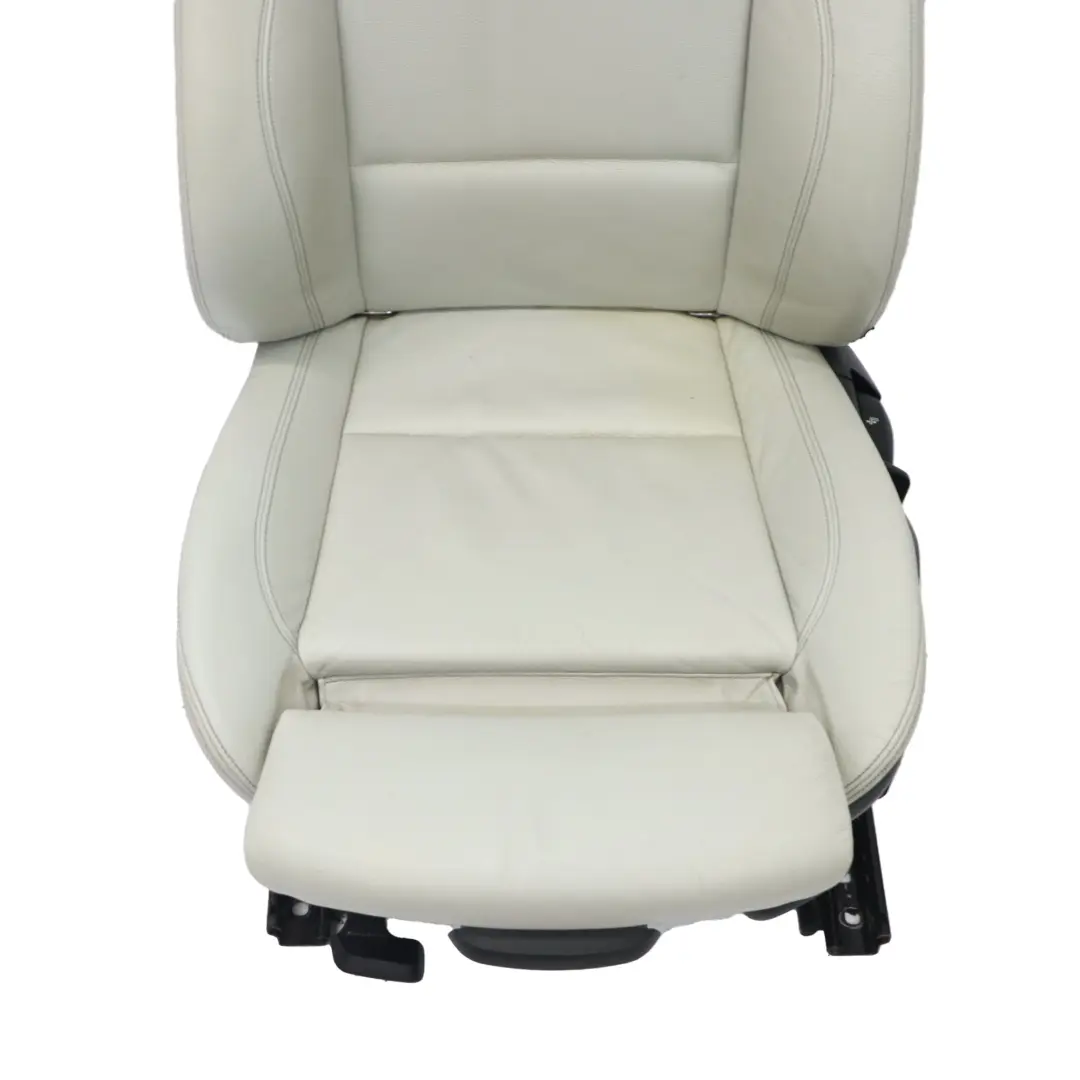 Front Seat M Sport Left N/S Leather Boston Perl Grey Contrast Blue to BMW E88 with Part number 7323009 BMW E88 Front Seat M Sport Left N/S Leather Boston Perl Grey Contrast Blue - SKU 7323009 - Part number 7323009