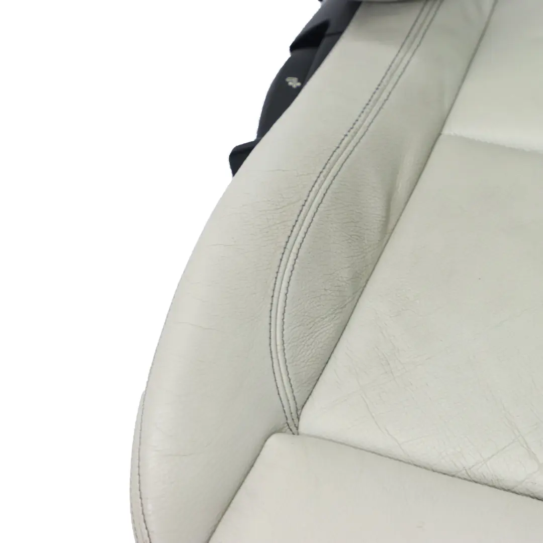 BMW E88 Sedile anteriore M Sport Destro Pelle Boston Perl Grigio Contrasto Blu - SKU 7323010 - Numero di parte 7323010