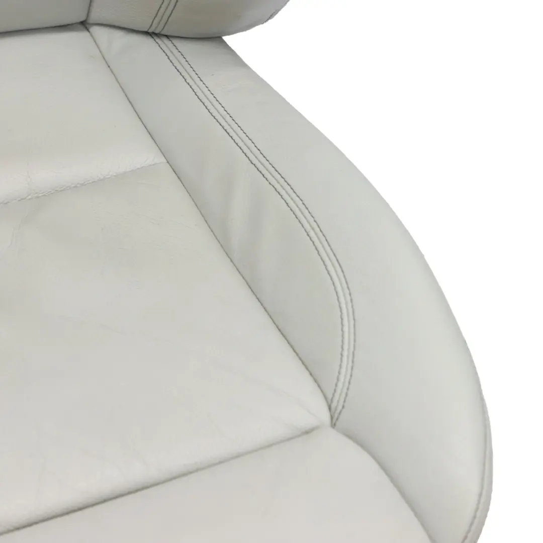 BMW E88 Front Seat M Sport Right O/S Leather Boston Perl Grey Contrast Blue - SKU 7323010 - Part number 7323010