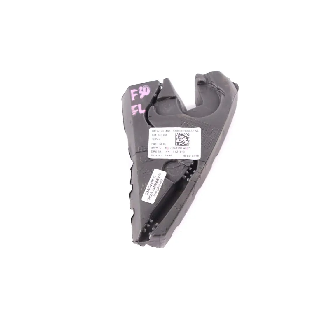 Puerta Delantera Izquierda Ventana Sellado Altavoz Cubierta 7261991 para BMW F30 F31 con número de pieza 7323509 BMW F30 F31 Puerta Delantera Izquierda Ventana Sellado Altavoz Cubierta 7261991 - SKU 7323509-1 - Número de pieza 7323509