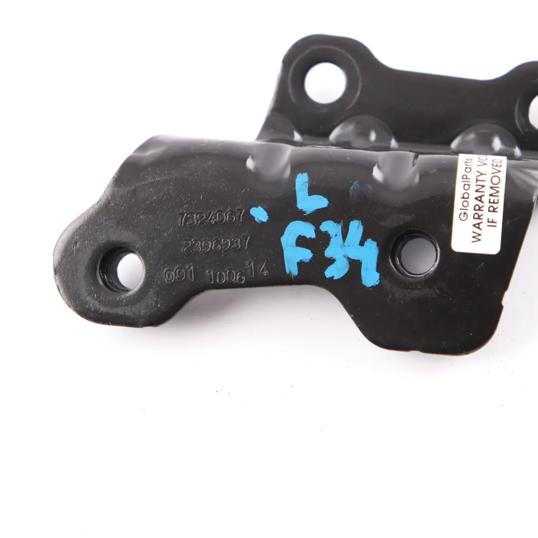 BMW F34 GT Montaje placa de asiento trasero izquierdo Soporte - SKU 7324067 - Número de pieza 7324067