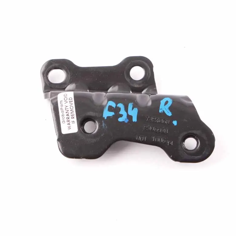 Montaje placa de asiento trasero derecho Soporte para BMW F34 GT con número de pieza 7324068 BMW F34 GT Montaje placa de asiento trasero derecho Soporte - SKU 7324068 - Número de pieza 7324068