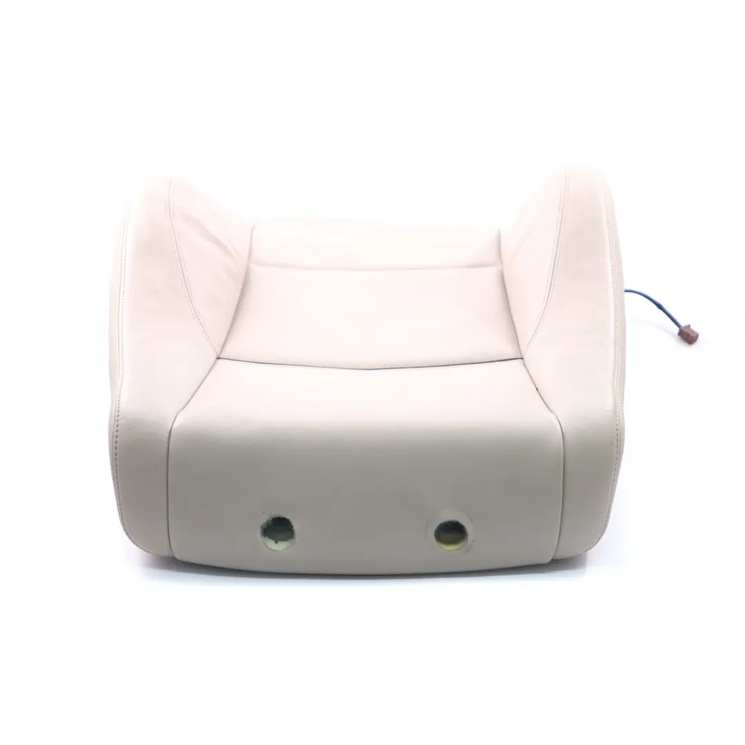 BMW E84 Seat Backrest Front Left N/S Heated Back Cover Oyster Leather Nevada - SKU 7324171 - Part number 7324171