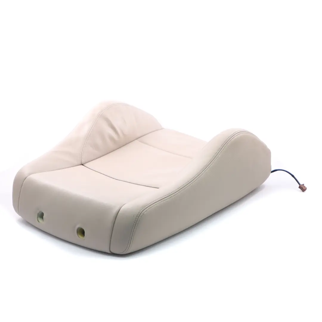 Backrest Front Left N/S Heated Back Cover Oyster Leather Nevada to BMW E84 Seat with Part number 7324171 BMW E84 Seat Backrest Front Left N/S Heated Back Cover Oyster Leather Nevada - SKU 7324171 - Part number 7324171