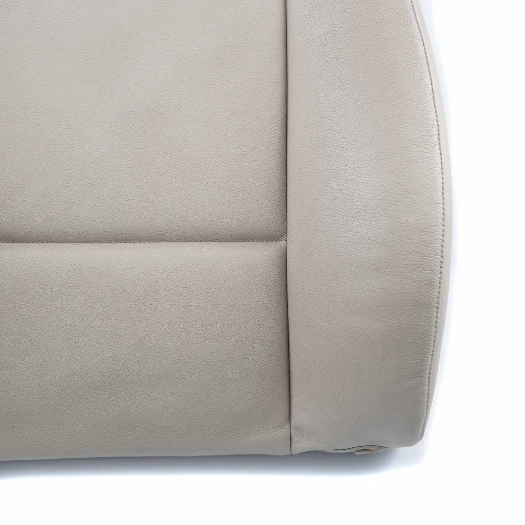 Backrest Front Right O/S Heated Back Cover Oyster Leather Nevada to BMW E84 Seat with Part number 7324172 BMW E84 Seat Backrest Front Right O/S Heated Back Cover Oyster Leather Nevada - SKU 7324172 - Part number 7324172