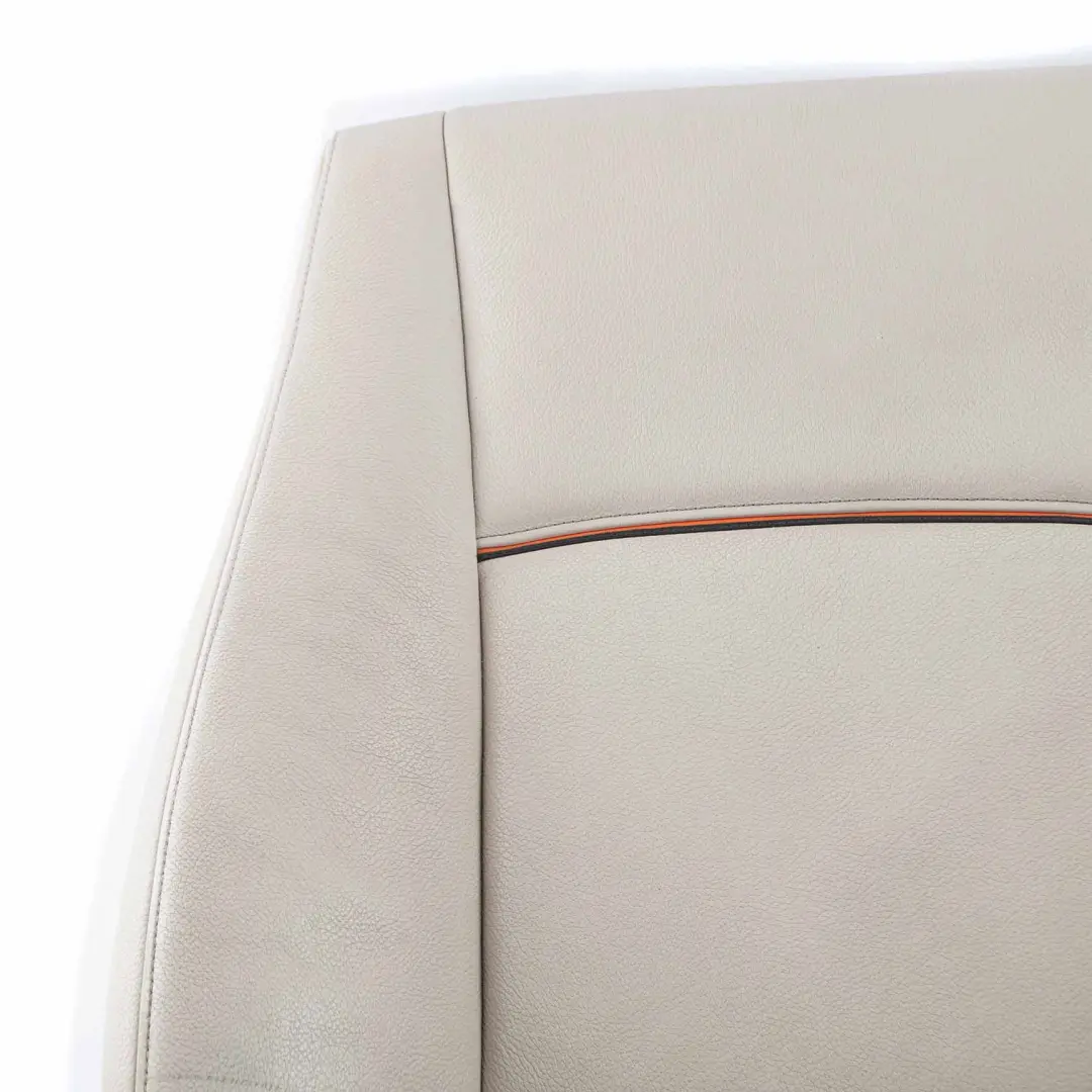 Respaldo Delantero Derecho Calefactable Funda Cuero Nevada Oyster para BMW E84 con número de pieza 7324172 BMW E84 Respaldo Delantero Derecho Calefactable Funda Cuero Nevada Oyster - SKU 7324172 - Número de pieza 7324172