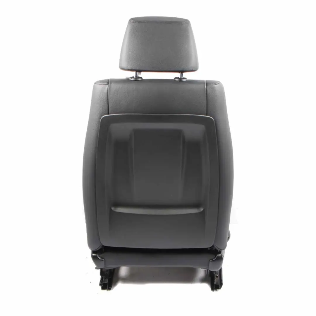 Front Seat Right O/S Leather Nevada Black Piping Gray Brown to BMW X1 E84 with Part number 7324174 BMW X1 E84 Front Seat Right O/S Leather Nevada Black Piping Gray Brown - SKU 7324174-1 - Part number 7324174