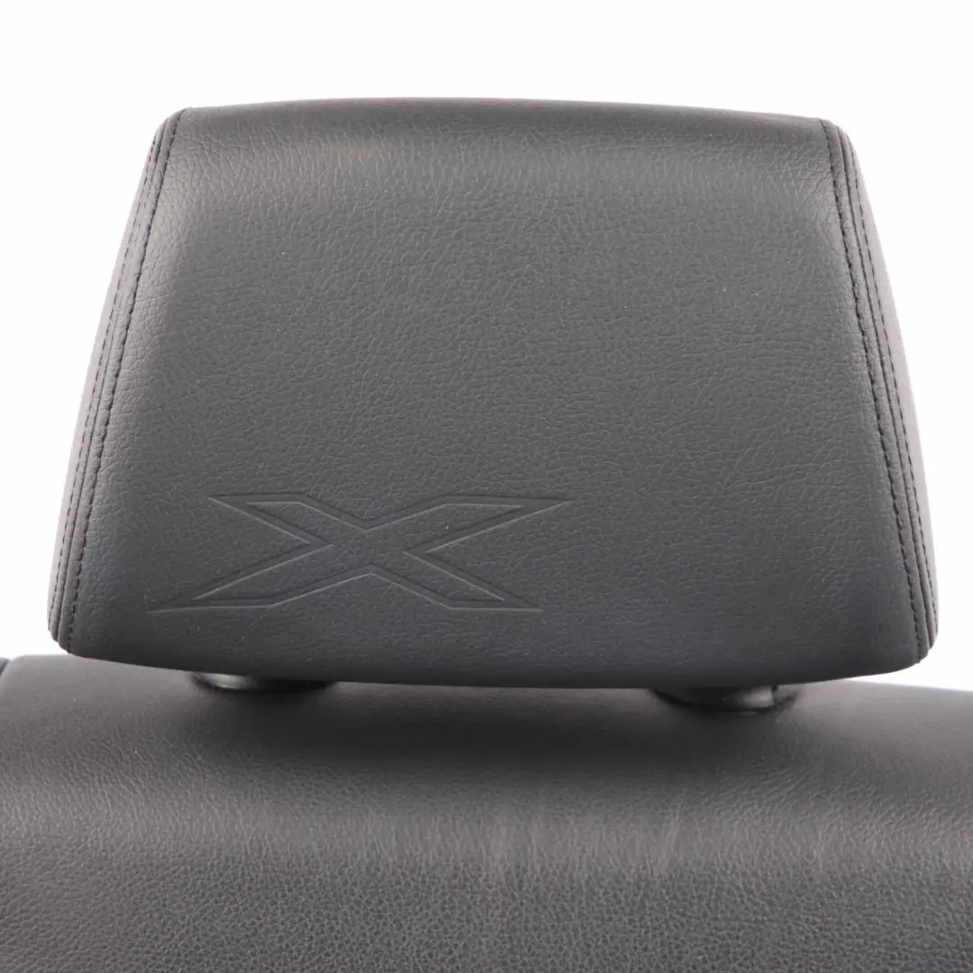 Asiento Delantero Derecho Cuero Nevada Negro Ribete Gris Marron para BMW X1 E84 con número de pieza 7324174 BMW X1 E84 Asiento Delantero Derecho Cuero Nevada Negro Ribete Gris Marron - SKU 7324174-1 - Número de pieza 7324174
