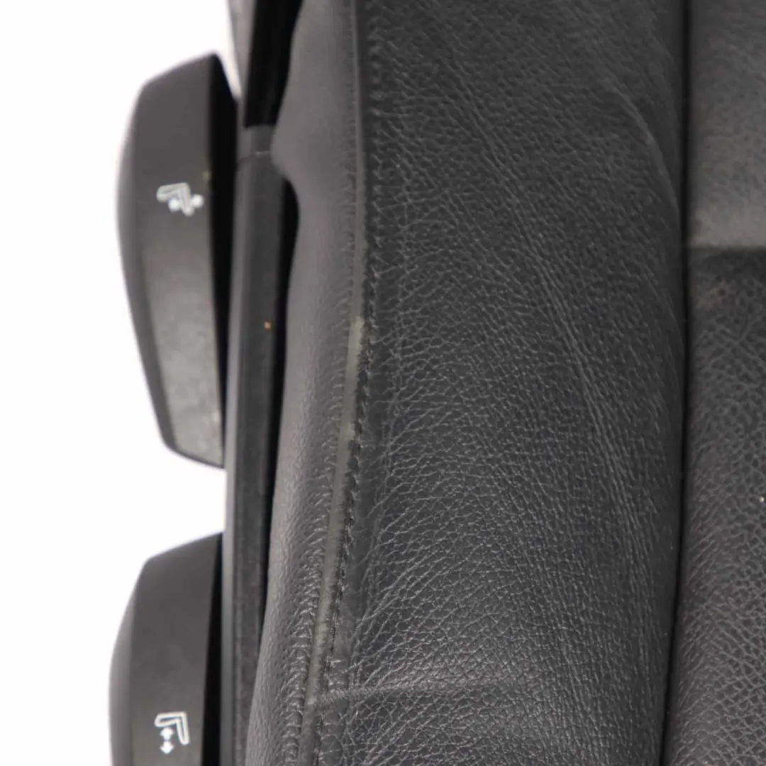 BMW X1 E84 Sedile anteriore destro Pelle Nevada Nero Piping Grigio Marrone - SKU 7324174-1 - Numero di parte 7324174