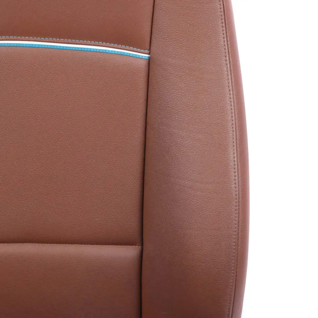 BMW X1 Series E84 Front Left N/S Seat Leather Nevada Terra Welt Grey-Petrol - SKU 7324175 - Part number 7324175