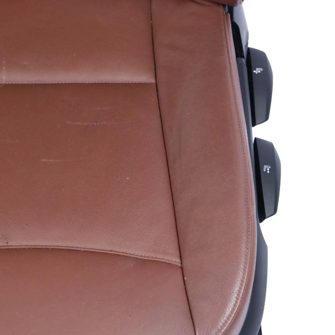 Front Left N/S Seat Leather Nevada Terra Welt Grey-Petrol to BMW X1 Series E84 with Part number 7324175 BMW X1 Series E84 Front Left N/S Seat Leather Nevada Terra Welt Grey-Petrol - SKU 7324175 - Part number 7324175