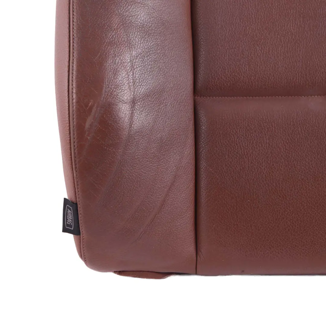 Front Right O/S Basic Seat Backrest Cover Leather Nevada Terra to BMW X1 E84 with Part number 7324176 BMW X1 E84 Front Right O/S Basic Seat Backrest Cover Leather Nevada Terra - SKU 7324176 - Part number 7324176