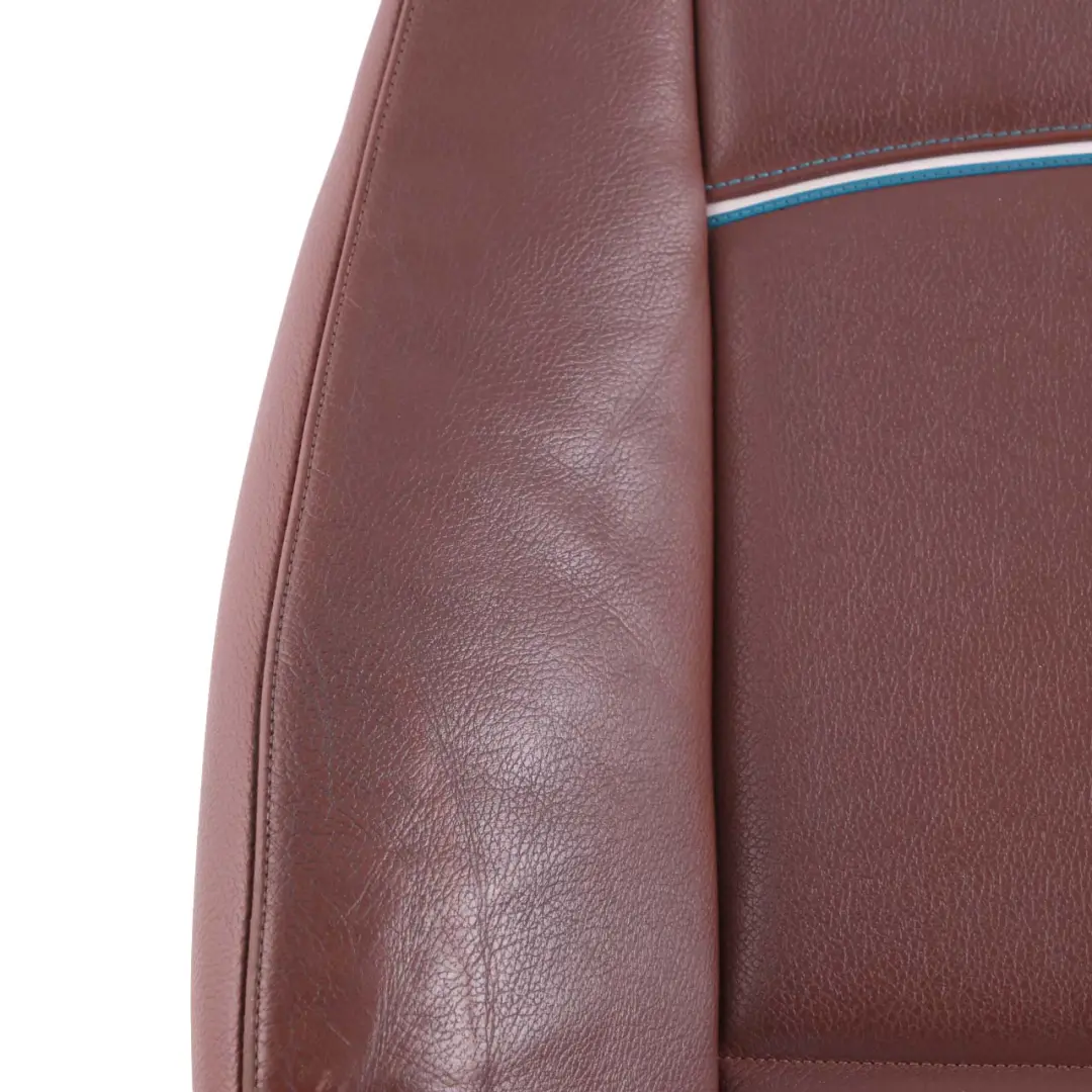 BMW X1 E84 Front Right O/S Basic Seat Backrest Cover Leather Nevada Terra - SKU 7324176 - Part number 7324176