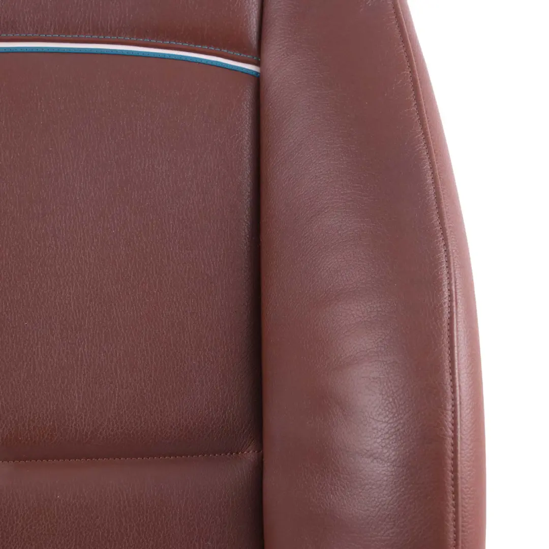 BMW X1 E84 Front Right O/S Basic Seat Backrest Cover Leather Nevada Terra - SKU 7324176 - Part number 7324176