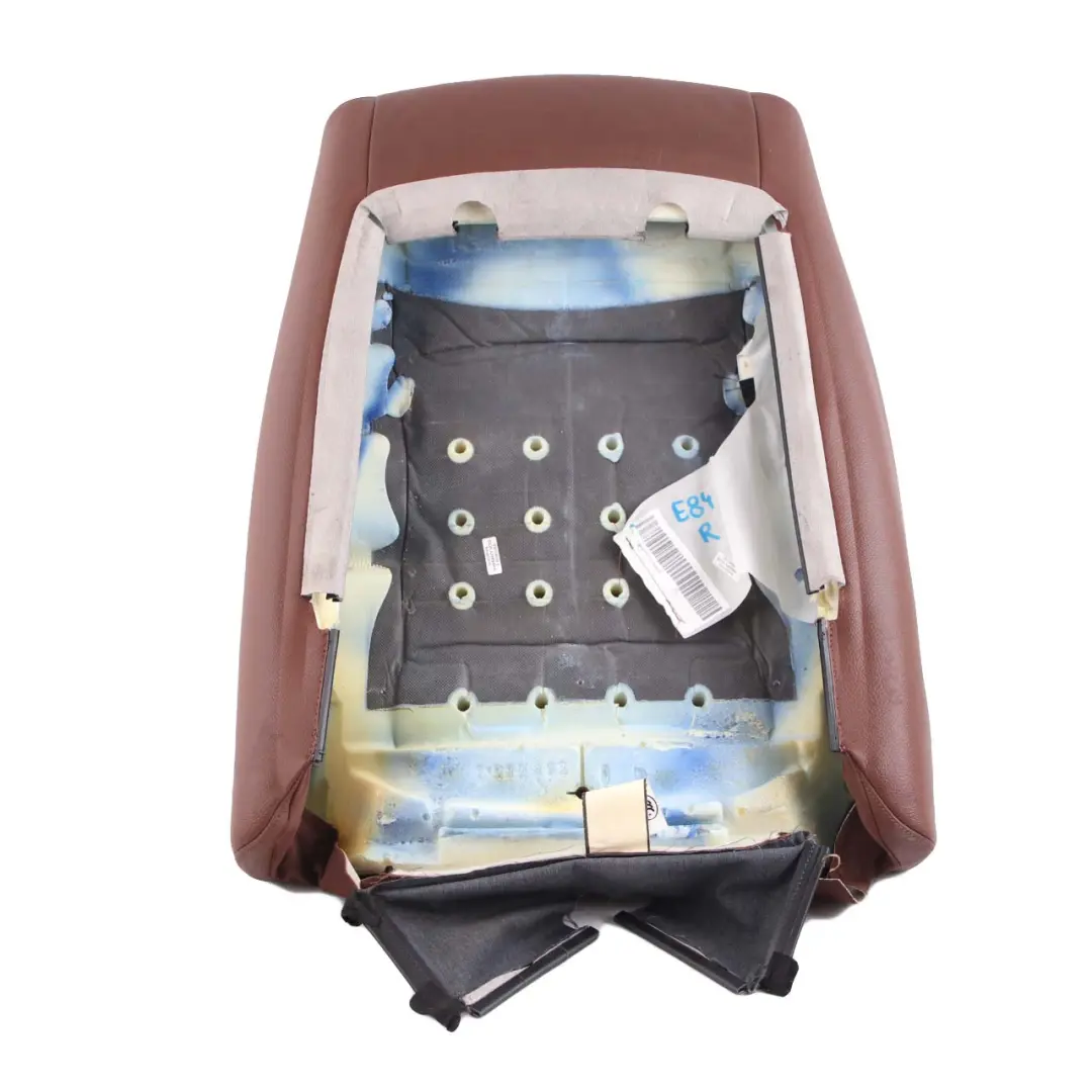 BMW X1 E84 Front Right O/S Basic Seat Backrest Cover Leather Nevada Terra - SKU 7324176 - Part number 7324176
