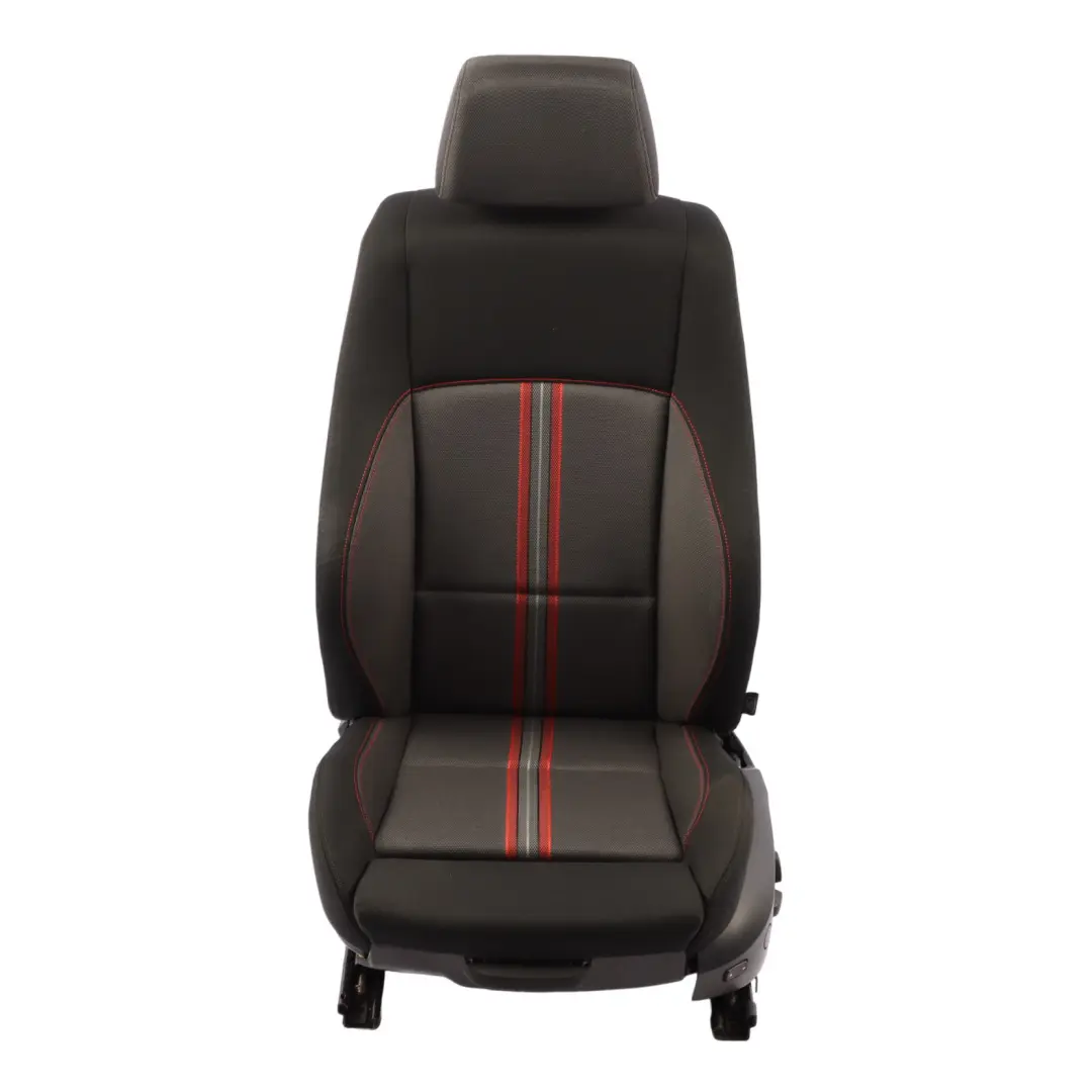 Front Left N/S Seat Cloth Median Anthracite Red to BMW X1 E84 Sport with Part number 7324179 BMW X1 E84 Sport Front Left N/S Seat Cloth Median Anthracite Red - SKU 7324179-1 - Part number 7324179