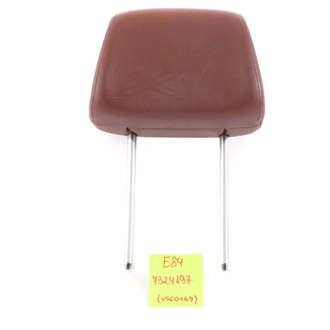 Front Seat Left Right N/O/S Headrest Leather Nevada Terra to BMW X1 E84 with Part number 7324197 BMW X1 E84 Front Seat Left Right N/O/S Headrest Leather Nevada Terra - SKU 7324197 - Part number 7324197