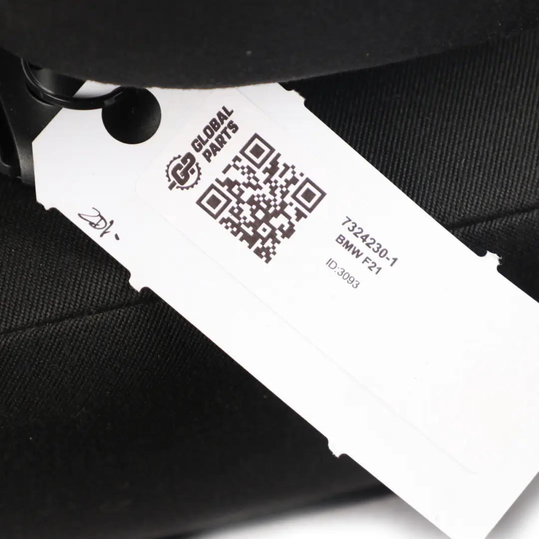 Front Seat BMW F21 F22 F23 Right O/S Cloth Fabric Move / Anthracite Black to with Part number 7324230 Front Seat BMW F21 F22 F23 Right O/S Cloth Fabric Move / Anthracite Black - SKU 7324230-1 - Part number 7324230