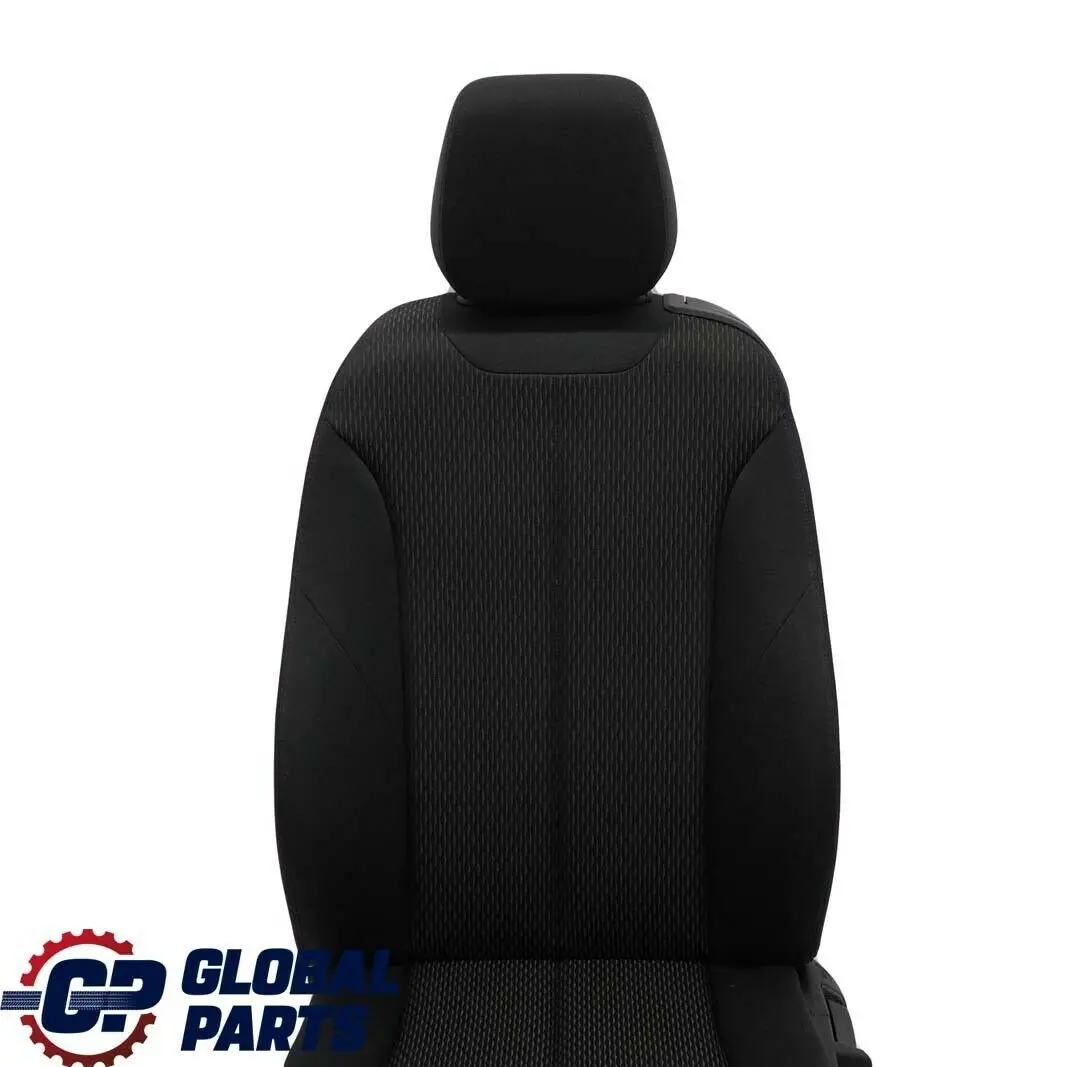 BMW F21 F22 F23 F32 Front Left N/S Seat Cloth Fabric Move / Anthracite Black - SKU 7324239 - Part number 7324239