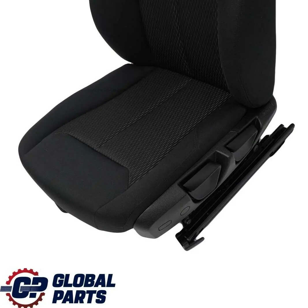 BMW F21 F22 F23 F32 Front Left N/S Seat Cloth Fabric Move / Anthracite Black - SKU 7324239 - Part number 7324239