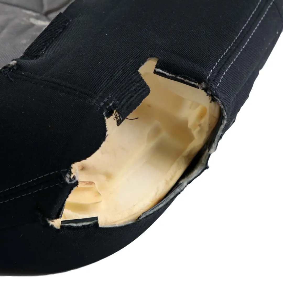 Asiento Delantero Derecho Funda Respaldo Tela Gris Antracita para BMW F21 F22 con número de pieza 7324242 BMW F21 F22 Asiento Delantero Derecho Funda Respaldo Tela Gris Antracita - SKU 7324242 - Número de pieza 7324242