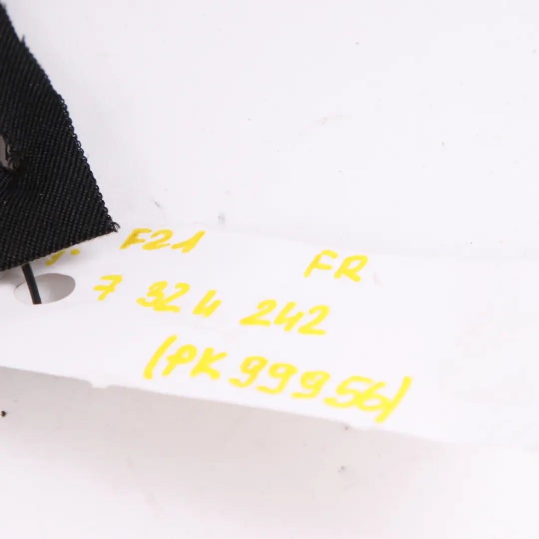 BMW 1 2 F21 F22 Front Right Seat O/S Backrest Cover Cloth Fabric Antracite Grey - SKU 7324242 - Part number 7324242