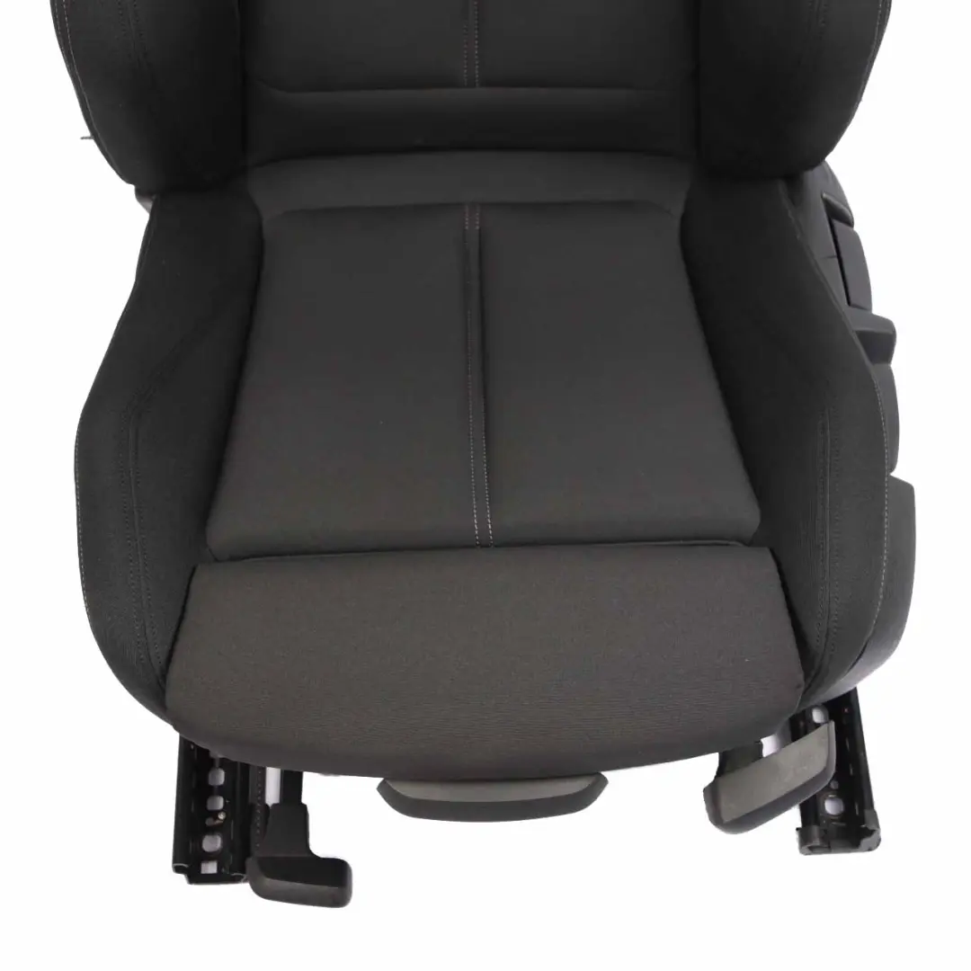 Front Seat BMW F21 F22 Left N/S M Sport Heated Cloth Fabric Anthracite Grey to with Part number 7324243 Front Seat BMW F21 F22 Left N/S M Sport Heated Cloth Fabric Anthracite Grey - SKU 7324243-1 - Part number 7324243